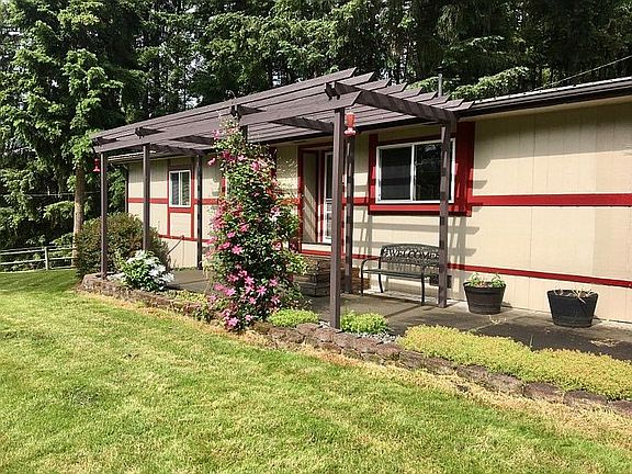 Arbor over House Main Entry