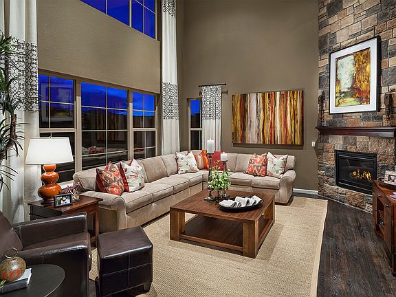 Show off your style in this impressive two-story g