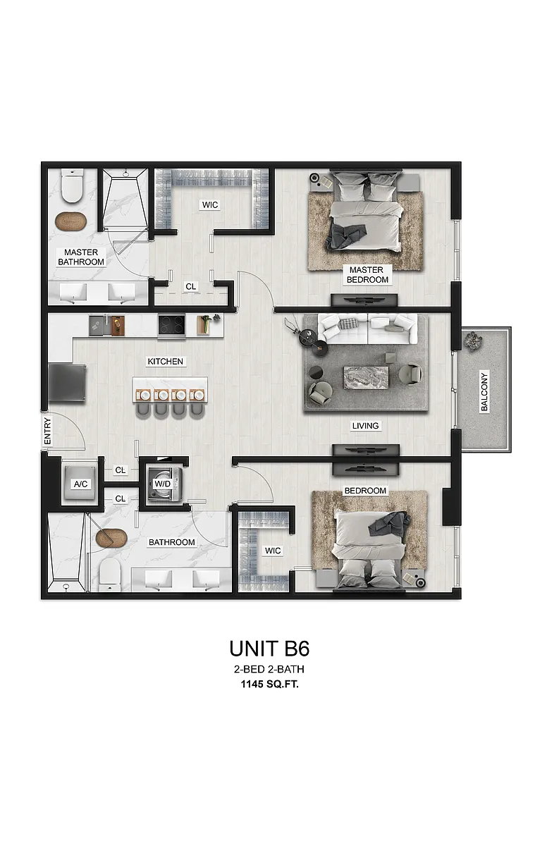 Floor plan B6