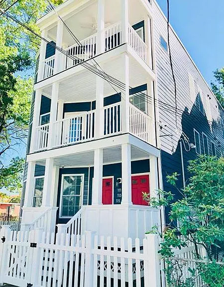 Second floor unit - private balcony included