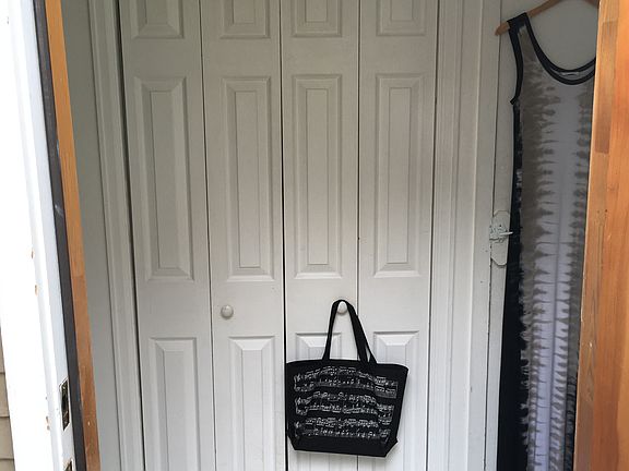 double closet by the front door