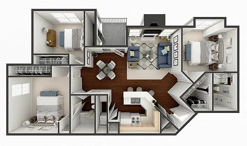 Floor plan The Highland
