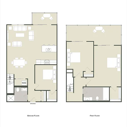 Floor plan 3 Bedroom - 2 Bathroom