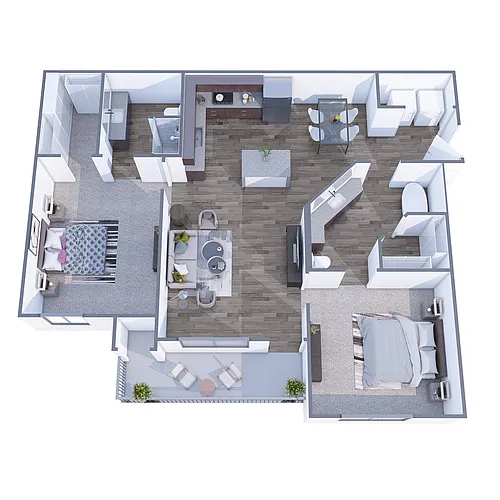 Floor plan B3
