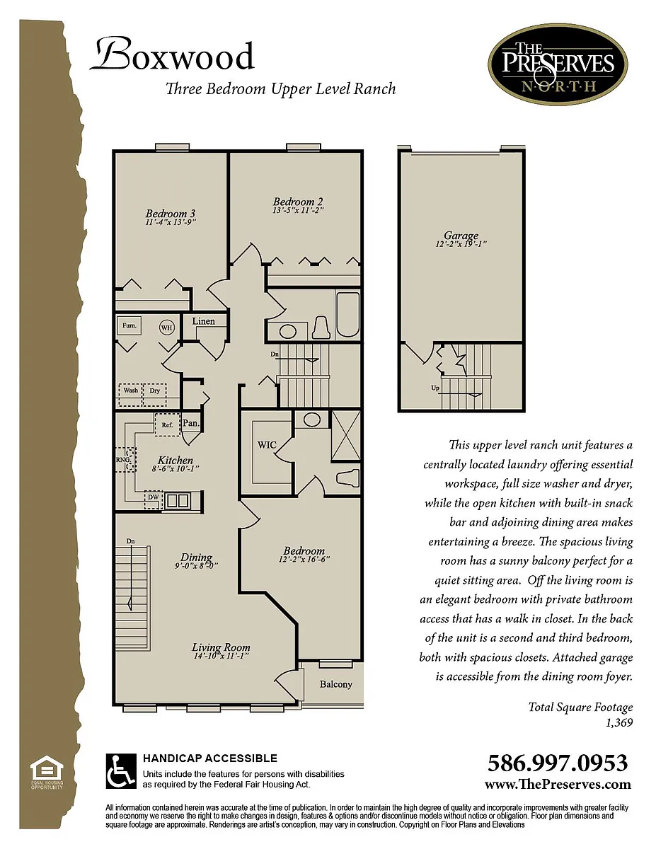 Floor plan The Boxwood