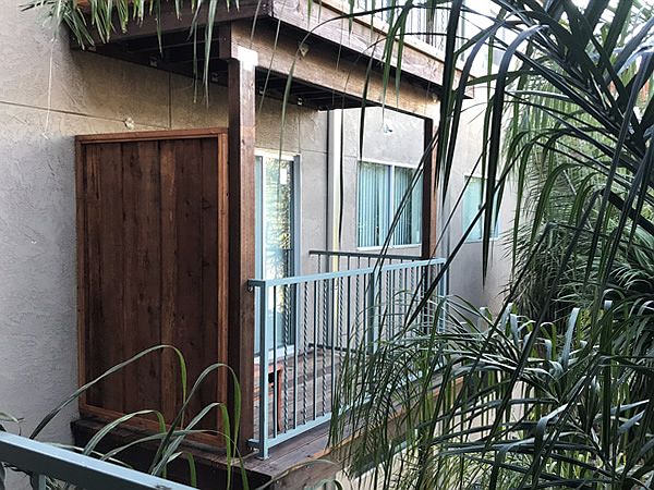 Apartment balcony
