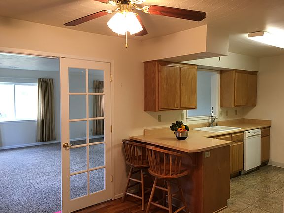 French doors, Dining room