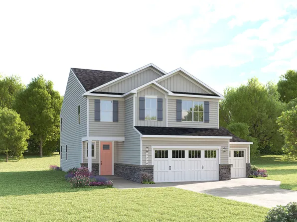Meridian with 3-Car Garage Included Plan, Sea Trail