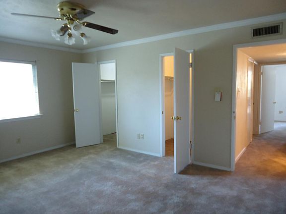 Master Bedroom with Closets