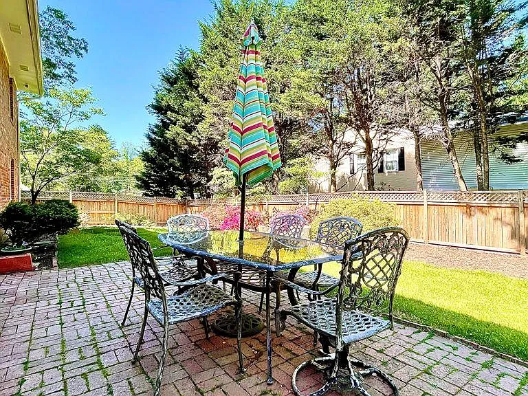 Back yard patio