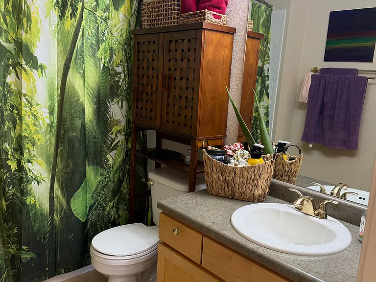Top floor bathroom