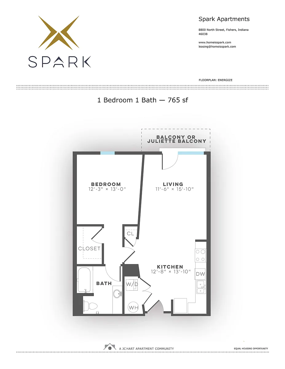 Floor plan Energize 1.1