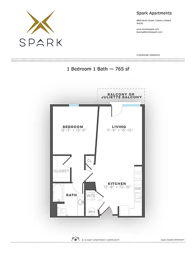 Floor plan Energize 1.1