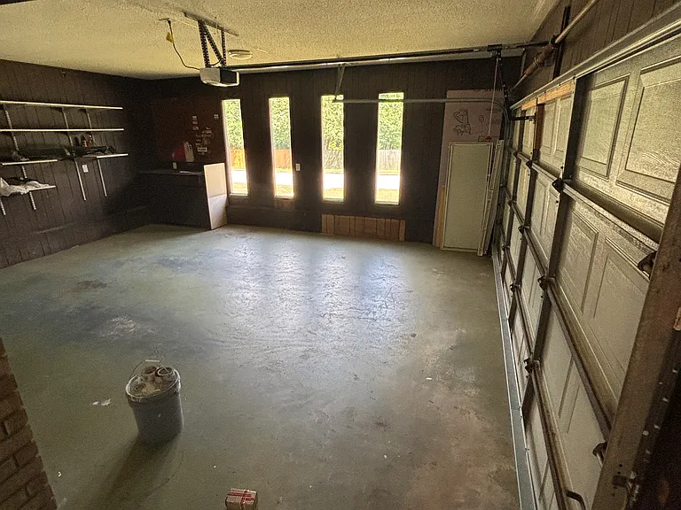 2 car attached garage