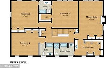 Upper Level Floor Plan