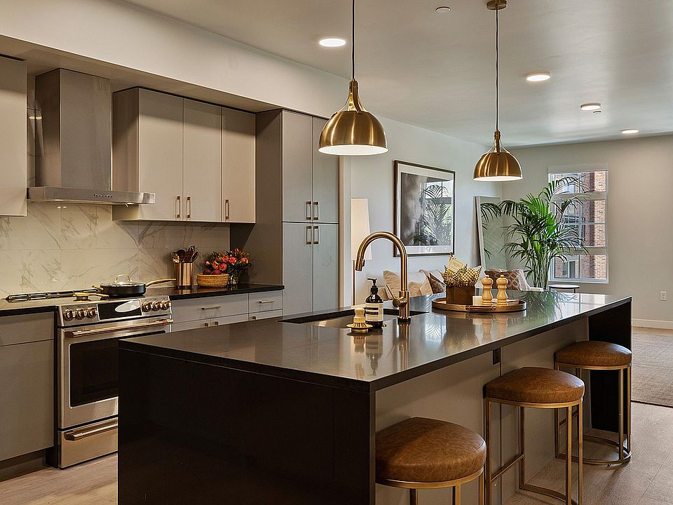Third kitchen angle in Jade model showing full layout