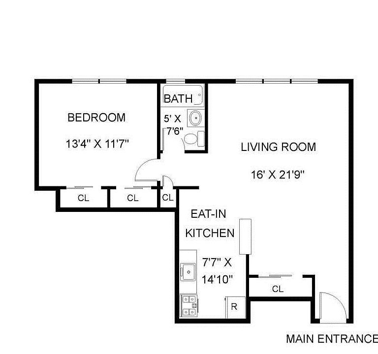 2nd image of 34 Carteret St APT 2B