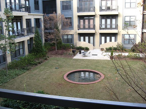QUIET Courtyard view from the balcony
