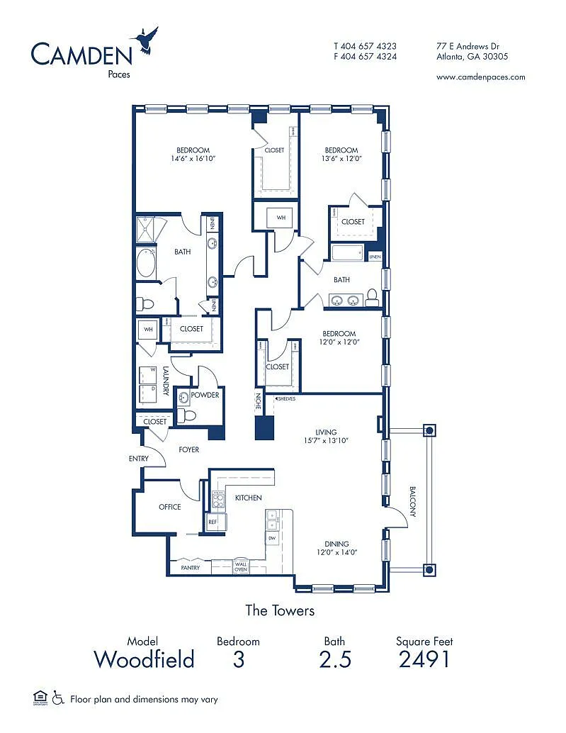 Floor plan Woodfield