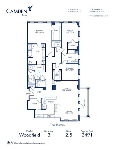Floor plan Woodfield