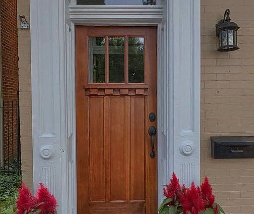 Solid Wood Front Door