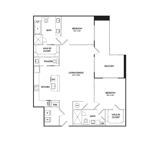 Floor plan B4