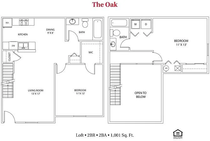 Floor plan The Oak