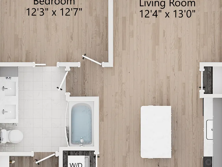 A8 | 1 Bedroom 1 Bath | 805 sq ft | The Westerly Apartments in Millcreek, UT A8 | 1 Bedroom 1 Bath | 805 sq ft | The Westerly Apartments in Millcreek, UT