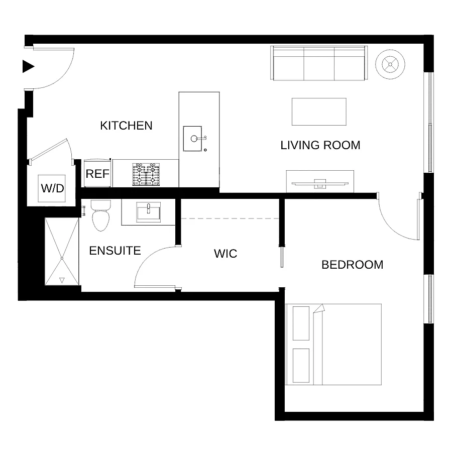 Floor plan A08