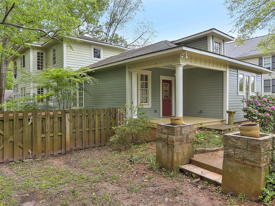 It is Cute From The Street, But Deceptively So.  A long Narrow Lot  Stretches a House Out !  That Leaves More Room For Windows and After That a Very Private Back Yard