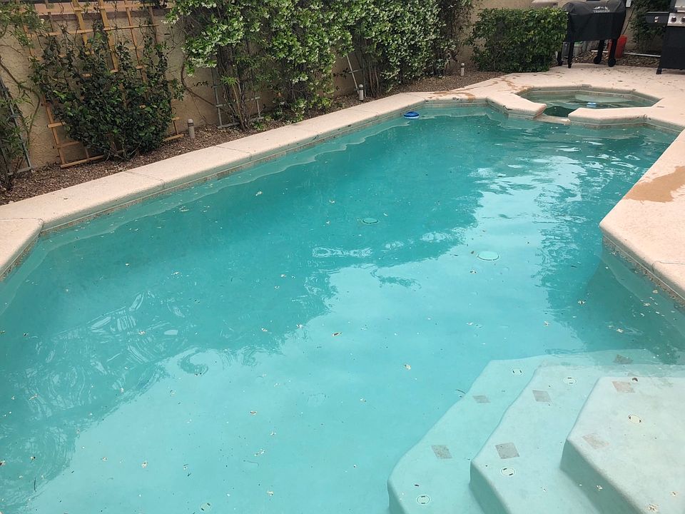 Sparkling pool and spa!