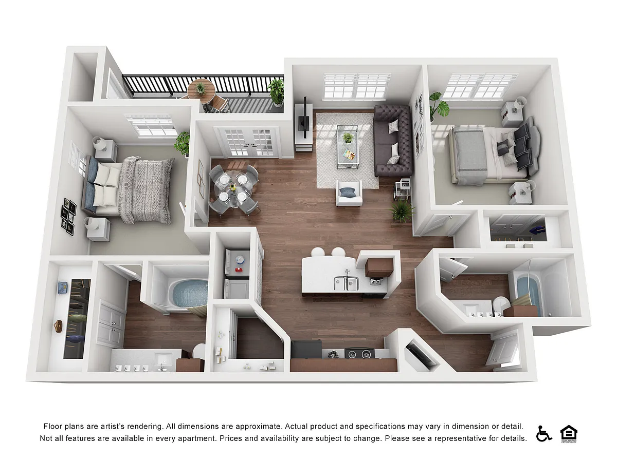 Floor plan B3