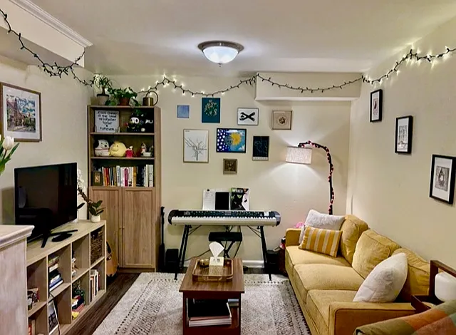 How current renters, Chris and Haley decorated. Unfurnished - see later photos.