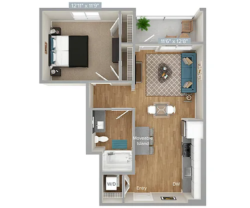 Floor plan A3-671