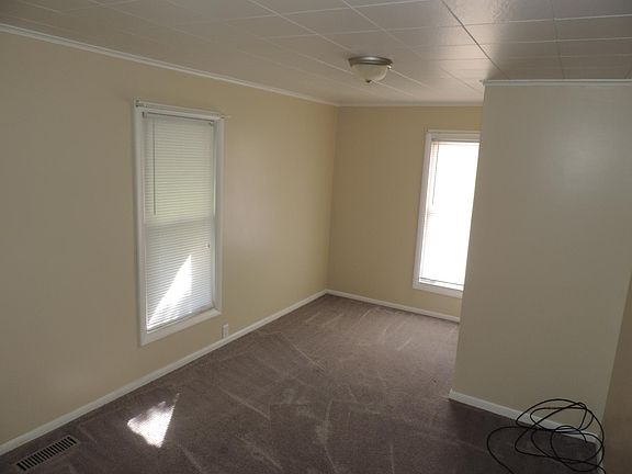 Two bedrooms, newly carpeted. 