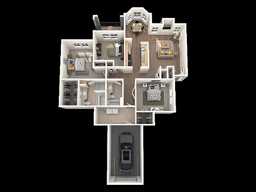 Floor plan Willowood Renovated