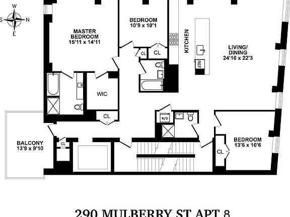 2nd image of 290 Mulberry St APT 8