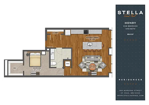 Floor plan Henry