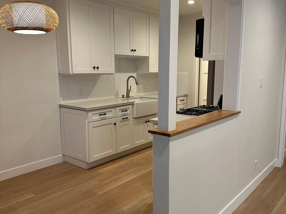 Front door kitchen view