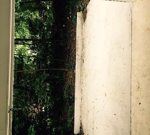 Carport and outdoor sitting area