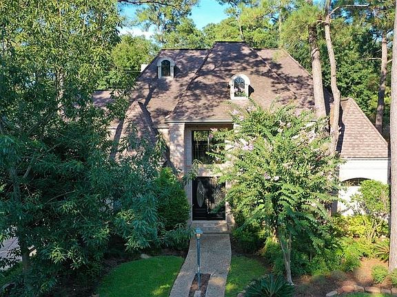 Heavily treed property.