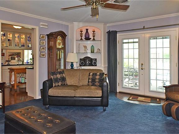 Turn slightly left and see the wide entry into the recently remade kitchen.