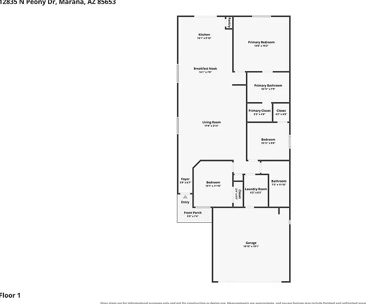 3 bed, 2.0 bath, 1558 sqft, $1,805 — Photo 2