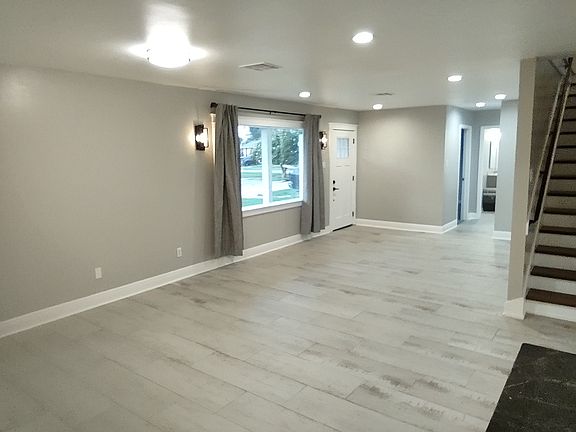 Front living and dining room