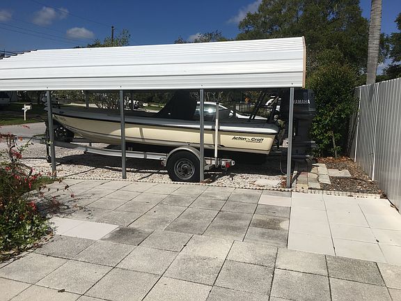 Carport and side parking