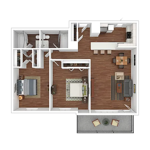 Floor plan B2