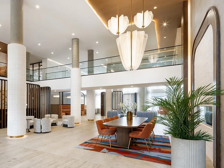 Lobby and lounge