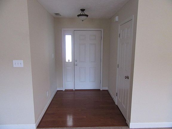 Wood Flooring in Foyer