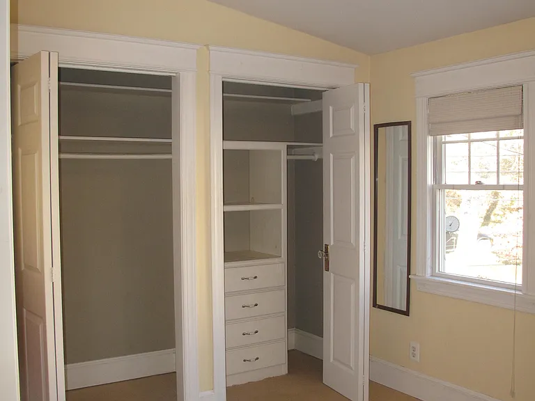 large closets in master bedroom