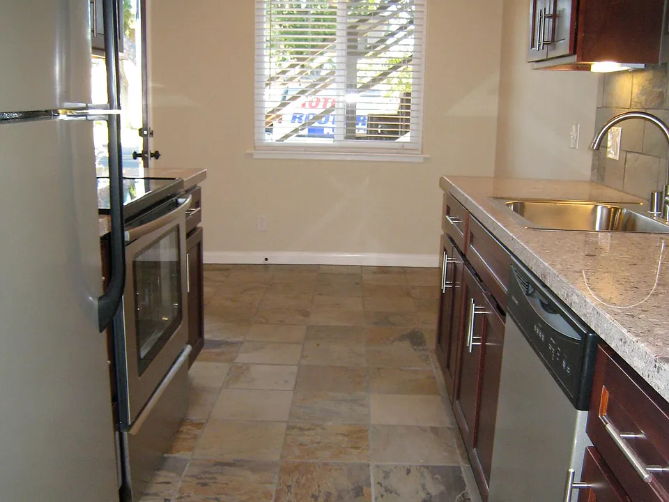 Alternate view of kitchen area